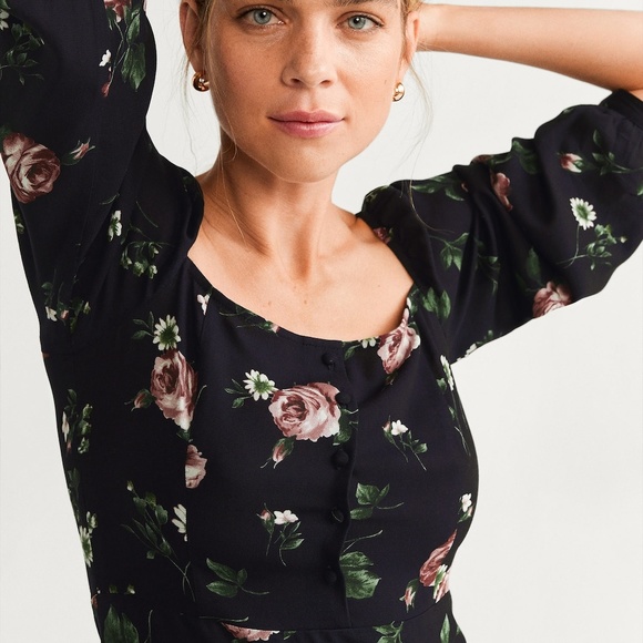 Mango Floral Dress - Picture 4 of 4
